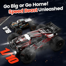 Load image into Gallery viewer, DEERC 9206E DIY Extra Shell 1:10 Scale Large RC Cars,48+ KM/H Hobby Grade High Speed Remote Control Car