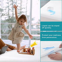 Load image into Gallery viewer, Full Waterproof Zippered Mattress Encasement, Breathable, Noiseless, Machine-Washable Zipped Mattress Cover, Fitting 7" - 13" Deep Mattress 2 Pack