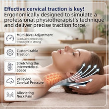 Load image into Gallery viewer, ALPHAY Neck Stretcher Cervical Traction, Neck Braces for Neck Pain and Support, Adjustable Cervical Traction Devices for Home Use, Neck Decompression Device and Revive Cervical Spine