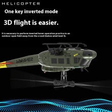 Load image into Gallery viewer, 1/48 RC Helicopter for Adults, RC ERA C032 UH-1 Huey 2.4G 6CH Gyro Stabilized Remote Control Aircraft with Altitude Hold & Optical Flow