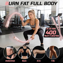 Load image into Gallery viewer, Ptrildo Cordless Battle Ropes for Home Gym & Apartment with Workout Guide