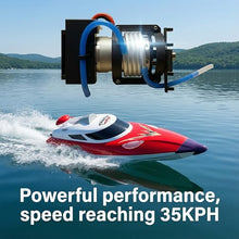 Load image into Gallery viewer, 19" Big RC Boat High Speed 35+ KPH Remote Control Boat for Kids and Adults
