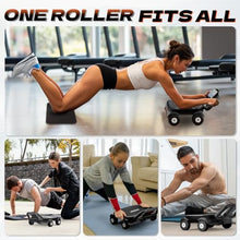 Load image into Gallery viewer, EAST MOUNT Ab Roller Wheel - Ab Roller with Elbow Support for Core Workout