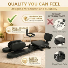 Load image into Gallery viewer, Leg Stretch Machine for Splits, 440LBS Heavy Duty Steel Frame Leg Stretcher, Split Machine Training Fitness for Home Gym, 240° Leg Stretching Equipment for Adults Teens Ballet Dance Gymnastics(Black)