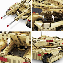Load image into Gallery viewer, Mould King 20011 Technology MOC Building Block Tank, Rechargeable Military Mammoth Tank