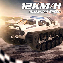 Load image into Gallery viewer, GoolRC RC Tank Car, 1/12 Scale 2.4GHz Remote Control Tank, 360?Rotating Off-Road RC Crawler Military Vehicle