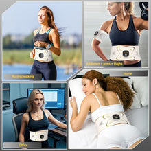 Load image into Gallery viewer, FAD Cleard - Abs Sculptor, Ab Stimulator Belt with Heating Pad for Belly Fat Burning, ab Toner Muscle Stimulator for Stomach Exercise Smooth & Firm, Lower Back Massager for Pain Relief Unisex Gifts
