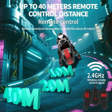 Load image into Gallery viewer, High-Speed Drift Remote Control Bike, 2.4GHz Control, All-Terrain Racing Vehicle with LED Lights