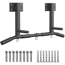 Load image into Gallery viewer, Wall Mount Pull Up Bar, Joist Mount Pull Up Bar (Black3)