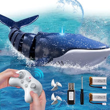 Load image into Gallery viewer, Remote Control Whale Shark Toys for Boys Kids, 1:18 Scale High Simulation Shark for Pool