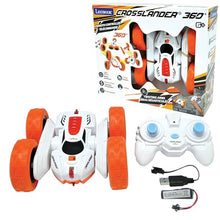 Load image into Gallery viewer, LEXiBOOK- Crosslander Luminous Terrain Car, Wrist Remote, Rechargeable, Electronic Action Kit, White/Orange, Color
