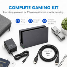 Load image into Gallery viewer, HOPEVRY Dock Station for Nintendo Switch & OLED | 3-in-1 Replacement Dock