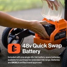 Load image into Gallery viewer, SuperHandy Passport Mobility Scooter for Adults - Foldable, 3 Wheel, Airline Travel Friendly - 6.5 Mile Range, 48V 2Ah Li-Ion Swappable Battery System (1 Li-Ion Battery)
