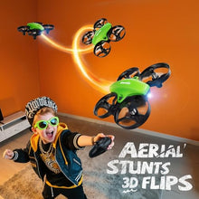 Load image into Gallery viewer, V995 Mini Drone for Kids and Beginners, Indoor Outdoor Quadcopter Plane for Boys Girls