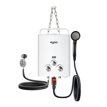 Load image into Gallery viewer, eyoo 1.32 GPM Portable Propane Water Heater, 34,000 BTU 5L