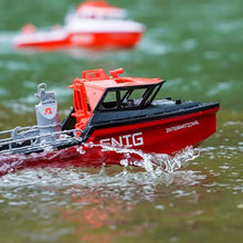Load image into Gallery viewer, Ssccgym RC Jet Boat Remote Control Boat Port Tugboat Watercraft 8km/h 1/12 Scale -Black