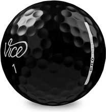 Load image into Gallery viewer, Vice Golf Limited Edition Pro Plus Golf Balls (Black)