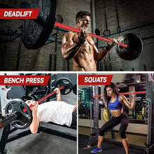 Load image into Gallery viewer, RICHUANG 7ft Olympic Barbell Weight Bar for Weightlifting -700LBS-Red