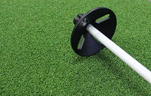 Load image into Gallery viewer, Purchase Green 30 in Golf Flag Pole, Metal Ball Retriever Base, 3-Pack