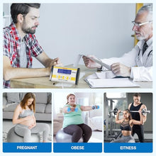 Load image into Gallery viewer, Medical Floor Scale, Digital Physician Scale with BMI, 550 lb/250 kg Capacity, Low-Profile Heavy Duty Bariatric Scale with Anti-Slip Rubber Mat (DR550B)
