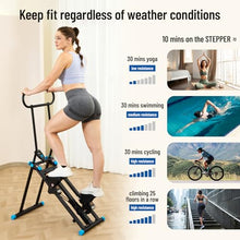 Load image into Gallery viewer, HXD-ERGO Stair Stepper for Home, 6 Adjustable Resistance Vertical Climber Cardio Exercise Machine
