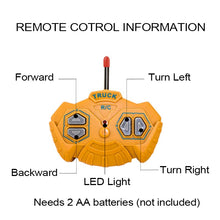 Load image into Gallery viewer, RC Dump Truck with Trailer - 14" 1:48 Mini Semi Truck Toy with 2 Rechargeable Batteries, Remote Control Car Construction Vehicles