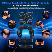 Load image into Gallery viewer, Tactical x abs Stimulator Abdominal for Arms, Abdomen, Thighs and Buttocks Toner,TENS Unit Electronic Muscle Stimulator for Muscle Growth, Vital Flex Core Ab Stimulator Military Grade,
