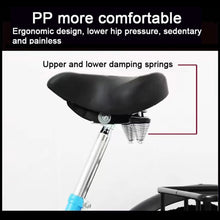 Load image into Gallery viewer, Shopping Exercise Adult Tricycle 7 Speed Three Wheel Fat Tire Bike for Adults Cruise Bike 20 Inch Adjustable Seat Trike Cruiser