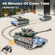 Load image into Gallery viewer, Supdex 1:18 RC Tank That Shoot BBS, 2.4G RUS T-90 Alloy Metal Remote Control Tank Model Toys