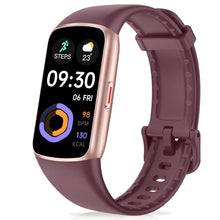 Load image into Gallery viewer, Zeacool Fitness Tracker with 24/7 Heart Rate, Blood Oxygen Sleep Monitor, 123 Sports Modes Calories Smart Watch,IP68 Waterproof Step Counter Activity Trackers Health Pedometer for Women Men Bordeaux