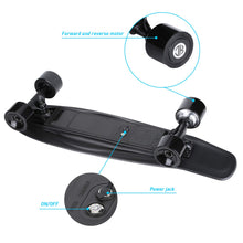 Load image into Gallery viewer, Electric Skateboard Electric Longboard with Remote Control Electric Skateboard,350W Hub-Motor,12.4 MPH Top Speed,5.2 Miles Range