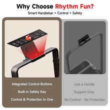 Load image into Gallery viewer, RHYTHM FUN Treadmill with Incline - Black Red