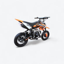 Load image into Gallery viewer, 70cc Dirt Bike for Kids - Semi Automatic Adult Mini Bike Gas Powered Motorcycle, Orange