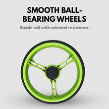 Load image into Gallery viewer, Qwik Fold 3 Wheel Push Pull Golf Cart - Lime