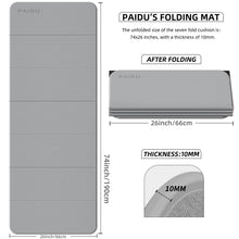 Load image into Gallery viewer, Non-Slip TPE | 75x26" Extra Long-Wide | Portable & Easy Store | for Yoga, Pilates, Home Gym & Full-Body Workouts