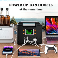 Load image into Gallery viewer, HOWEASY Portable Power Station 300W, 236Wh/64000mAh Solar Generator