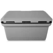 Load image into Gallery viewer, ENGEL 60 QT Ultra-Light Injection Molded Cooler - Ice Chest Keeps Ice up to 7 Days - Large Cooler Includes Wire Basket, Divider and Built-in Bottle Opener - Gray with Dark Grey Interior (Haze Grey)