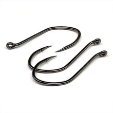 Load image into Gallery viewer, Gamakatsu Big River Bait Hook (25-Pack), NS Black, Size 6/0