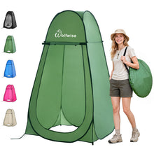 Load image into Gallery viewer, WolfWise Pop Up Shower Tent for Camping Essentials, Compact & Lightweight