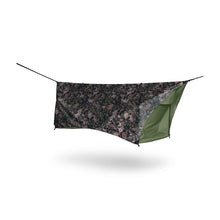 Load image into Gallery viewer, Haven Safari Lay-Flat Hammock Tent (Canopy Camo) – Heavy-Duty Canvas Hammock Tent for Camping & Overlanding – Includes Thick Insulated Pad, Rainfly & Net (350 lb Capacity)