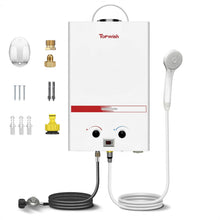 Load image into Gallery viewer, TOPWISH 8L Propane Tankless Water Heater 2.11GPM, Outdoor Water Heater