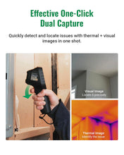Load image into Gallery viewer, HF96V Thermal Camera with Visual Camera & Laser Pointer, Intelligent Scene Detection