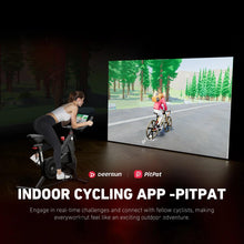 Load image into Gallery viewer, DeerRun Exercise Bike, Indoor Cycling Bike with Adjustable Magnetic Resistance-Black