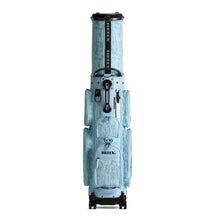 Load image into Gallery viewer, HELIX Golf Cart Bag with Wheels Retractable Top for Daily Use and Travel (Light Blue)