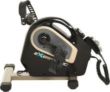 Load image into Gallery viewer, Exerpeutic 2000M Motorized Under Desk Exercise Bike - Black