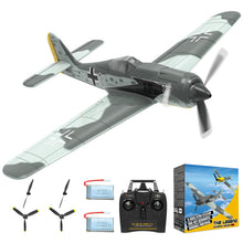 Load image into Gallery viewer, ANBURI RC Plane 4 Channel RC Airplane FW190 Ready to Fly with Upgraded Xpilo