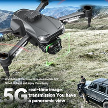 Load image into Gallery viewer, Camera Drone, TODAMU Brushless Quadcopter for Adults & Beginners, Obstacle Avoidance Drone with Stable Hovering, Mini Drone with Dual Batteries, Fun Drones with Camera and Beginner-Friendly Controls, One Key Take Off/Land, Gestures Selfie, Foldable Design
