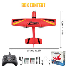 Load image into Gallery viewer, 2 Channel RC Airplane, Ready to Fly, 2.4GHz Remote Control Plane, Easy to Fly Glider for Kids & Beginners (Blue)