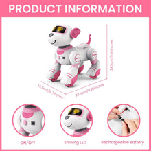 Load image into Gallery viewer, Robot Dog for Kids Age 7-8 Robot Toys Interactive Remote Control Dog Follow & Touch Function Robo Dog Pets Robotic Puppy
