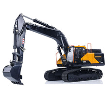 Load image into Gallery viewer, 1/14 Ec380 RC Hydraulic Excavator Metal Electric Construction Digger Vehicles Tiltable Bucket Ripper Model At9S (Yellow)
